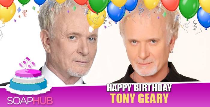 HAPPY BIRTHDAY To Anthony Geary,aka Luke,Fluke and Bill Eckert.Played them all well. 