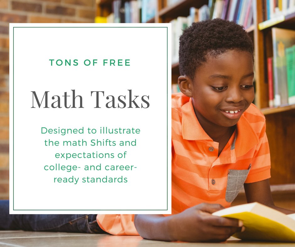 learnwithSAP's tweet photo. Find tons of FREE math tasks for any grade level to incorporate into your next lesson! https://t.co/vntkMzGQzL #iteachmath https://t.co/5RsMnTmRjB