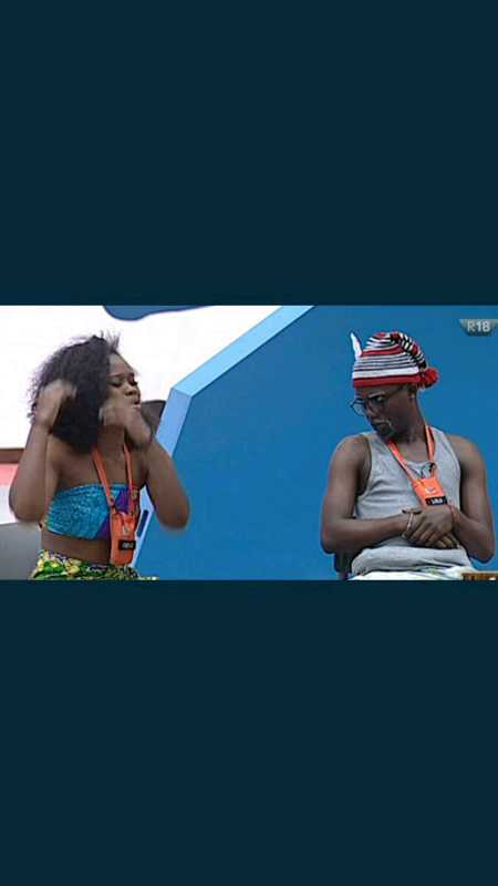 BibireHibee's tweet photo. The best presentation in this year's #BBNaija... RT if u love them both, LIKE if they were ur fav #MaaziLolu &amp; his niece https://t.co/GplPppkuYT