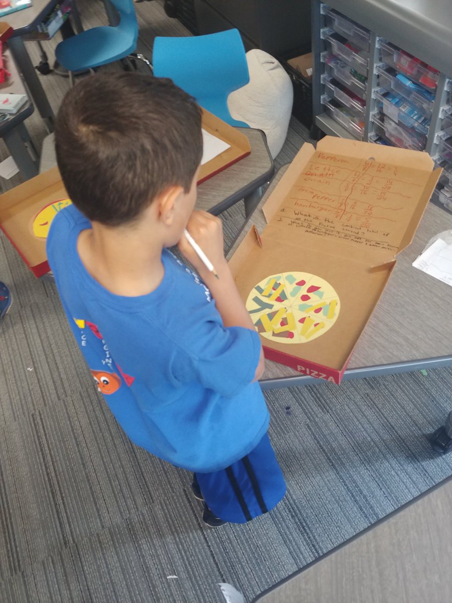 BogdasBrainiacs's tweet image. Pizza Hut? Or..... Pizza Fractions?! #mathisfun #makingmathreal #realworldmath #mathiseverywhere #welovemath