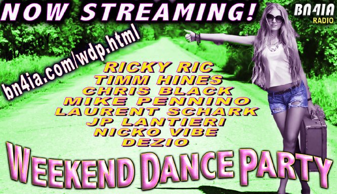 WkndDanceParty's tweet photo. #NowStreamingโ#WDP315 #Dance #DJs #MixShows
@RickyRicMix
@MikePennino
@DJTimmHines
@lsselection @laurentschark
@DezioOfficial
@JPLantieri
@Nicko_Vibe
@chrisblacknyc
๐ https://t.co/uVy7AxiIFX https://t.co/EQKPJ4g0SH