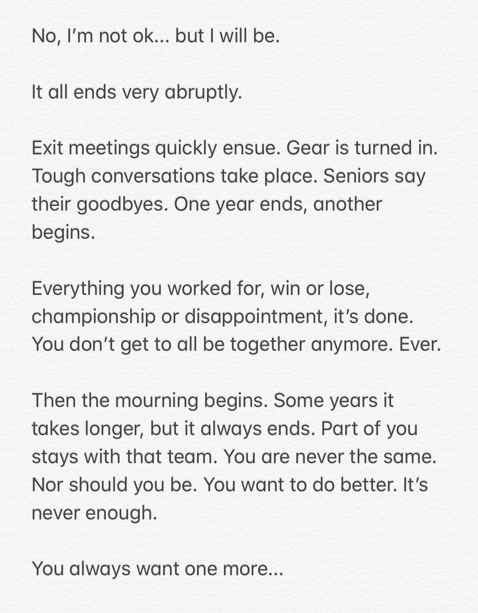 Hey coach... you OK?