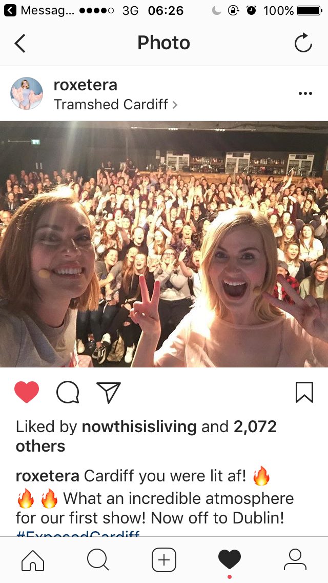 rebecca_mayyy's tweet photo. @Roxetera HAPPY HAPPY BIRTHDAY BEAUTIFUL!! Thank you for all the love! Happy Memories from Cardiff #exposedtour #cardiffboobies #OVERSHARE #birthdaygirl 💘🎀💕🌸🌹🦄✨ https://t.co/Rnp0DXchzn