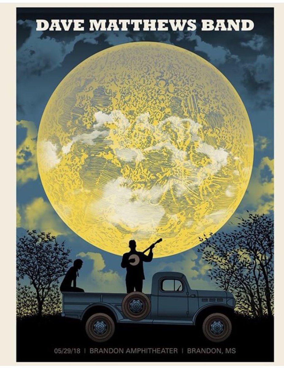 DMBPoster's tweet photo. 5/29/2018
Brandon Amphitheatre 
Brandon MS 
@methanestudios https://t.co/NhJwZHJw3e