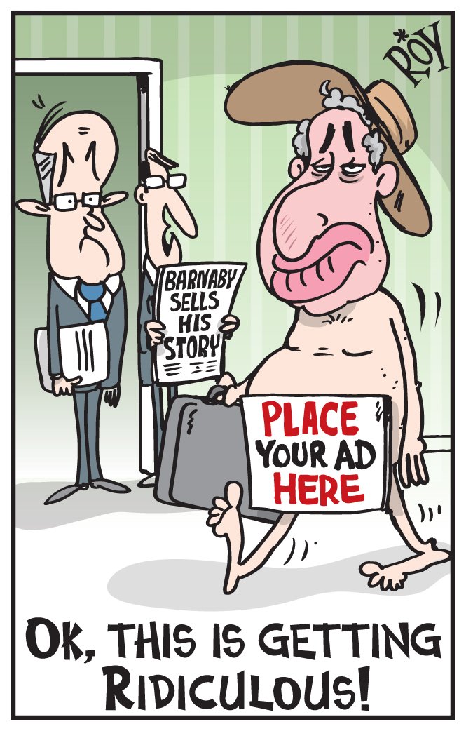 #BarnabyJoyce sells out!

Cartoon: @theheraldsun 
#Barnaby #MalcolmTurnbull #Channel7 #TVinterview
#Nationals #auspol