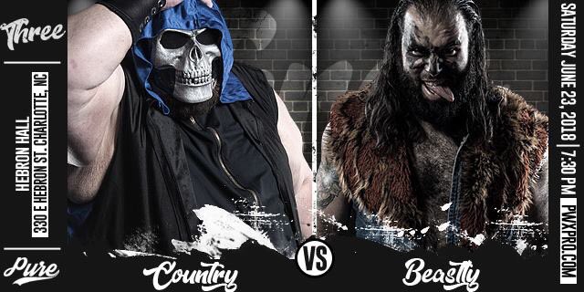 PWXPURE's tweet photo. MATCH ANNOUNCEMENT
BigCountry vs Beastly

Saturday June 23rd
PWX Wrestling Pure: Three
@HebronHallCLT 
Tickets: https://t.co/ZkD58n4pbZ https://t.co/XVPzgXlF90