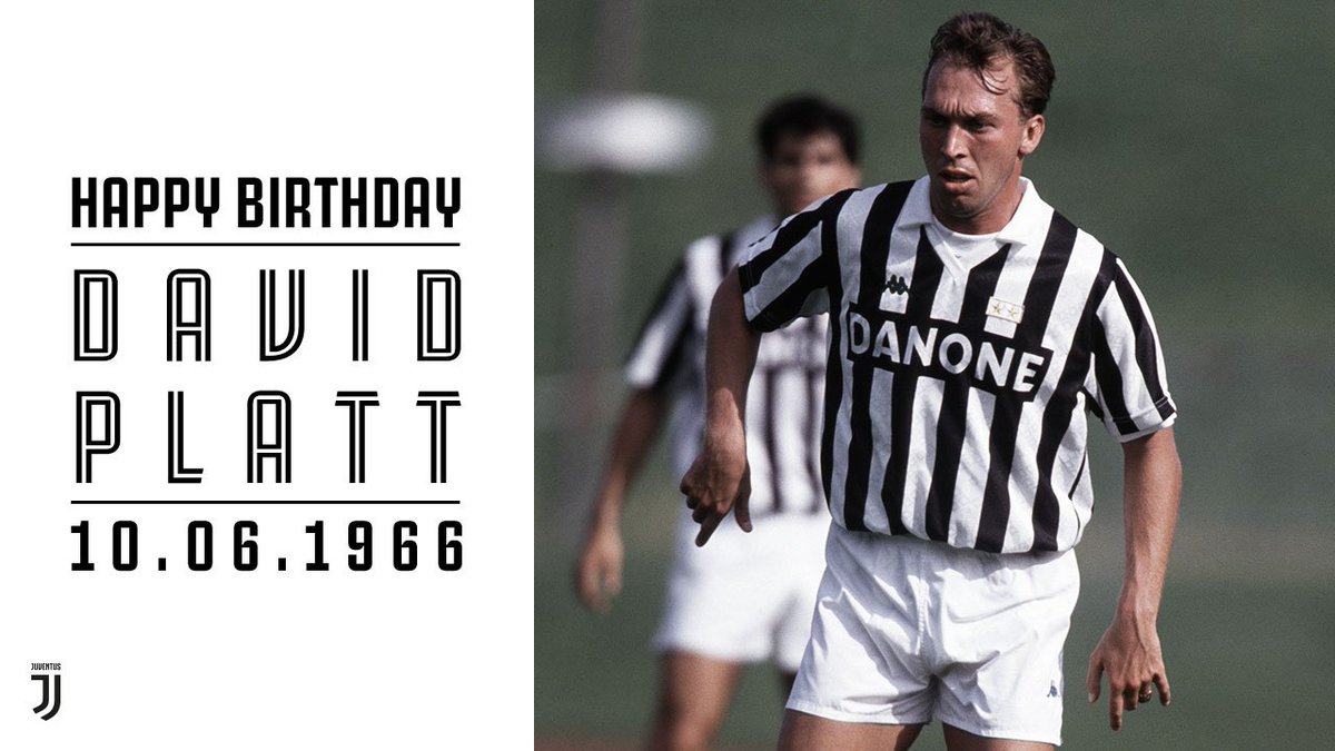 Juventusfc 52歳の誕生日おめでとう 元イングランド代表のビアンコネロ デビッド プラット Forzajuve T Co Vwpueixghn