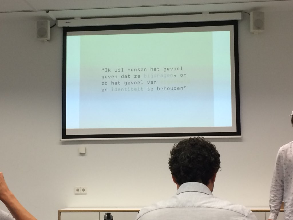 ElseVegro's tweet photo. Mooie presentaties bij @tudelft van studenten IO voor hun bacheloreindproject voor @Vegro_NL. #inspiration #designthinking https://t.co/w9DPW9NreG