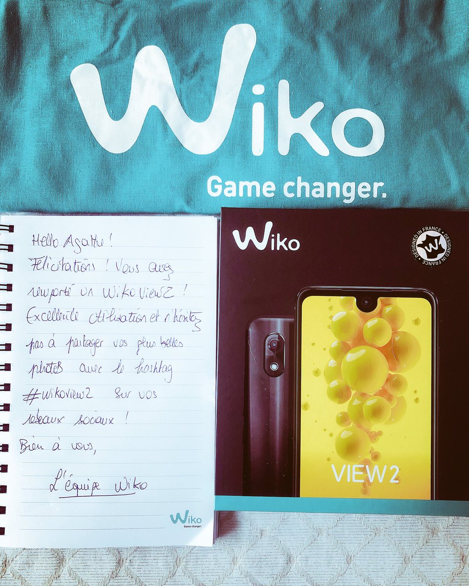 Sunny_5631's tweet photo. Un grand merci à @WikoMobile , le colis m’a bien été expédié 📱❤️👍 #wiko #wikoview2 #wikomobile #dreamhack #dreamhacktours #gamechanger #WINNER #Thanks #great #happy #아이고 #진자 #best #love https://t.co/RLxSxorozy