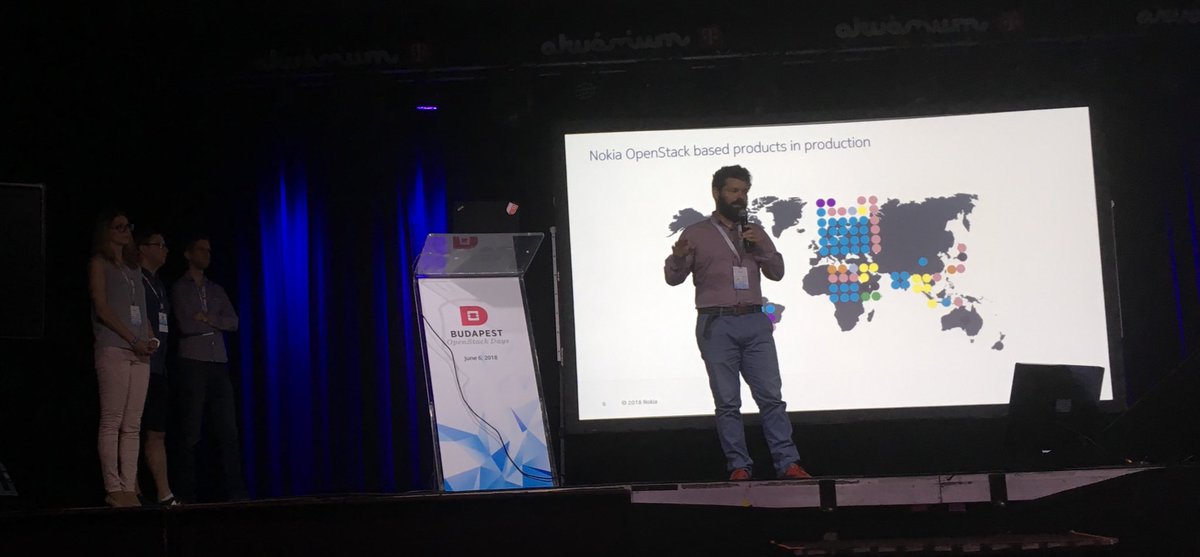 IldikoVancsa's tweet image. @OpenStack clouds at @nokia by @GergelyCsatari and the Nokia team at @OpenStackCEEDay 😎