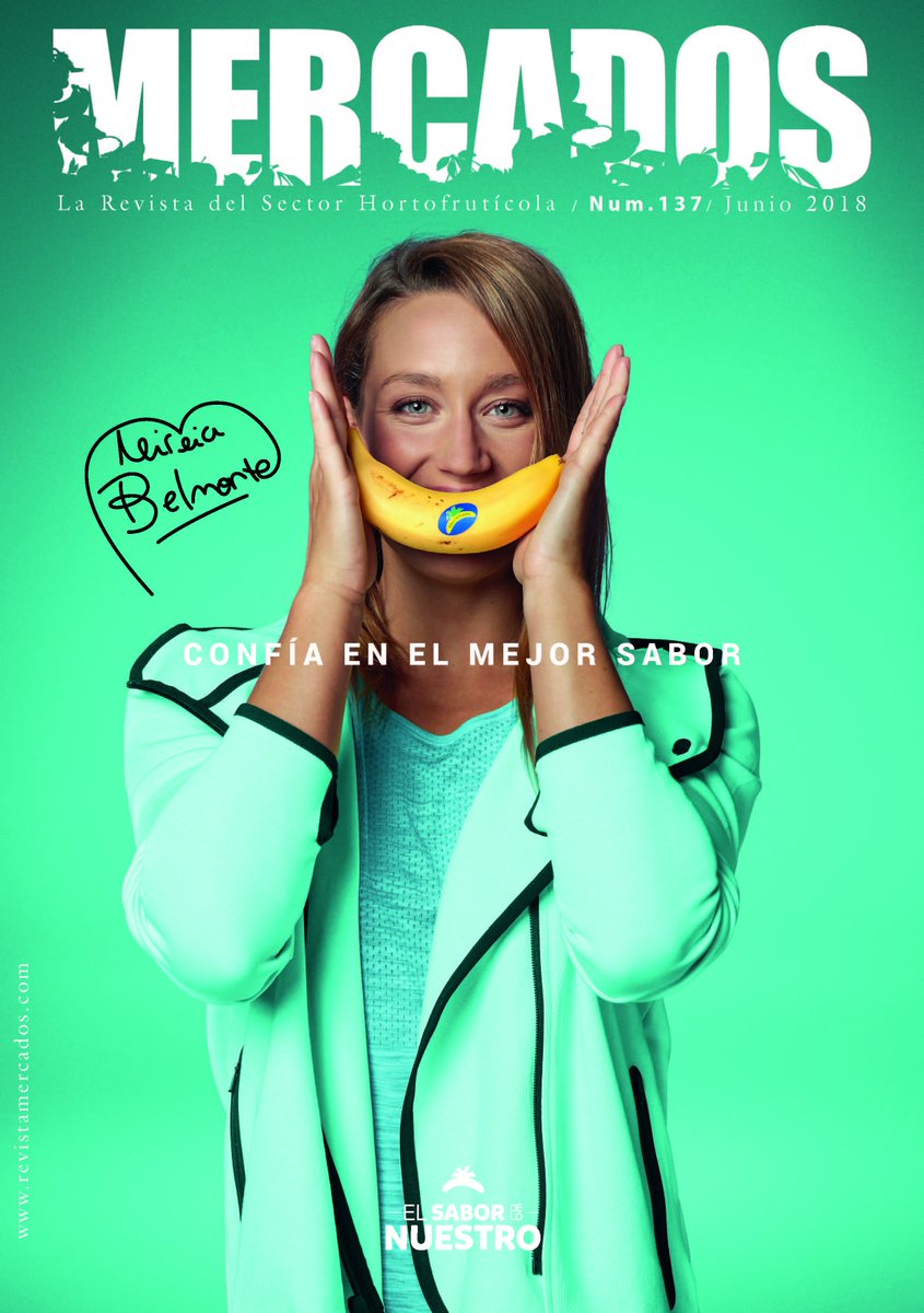 RevistaMercados's tweet photo. .@miss_belmont ha conseguido ser campeona del mundo y olímpica, gracias a que consume #plátanodecanarias, y tu, ¿cuántos #plátanos consumes al día para alcanzar tus objetivos? #Ed137. @platanosiempre #fruta #salud https://t.co/olWBp6CGg1