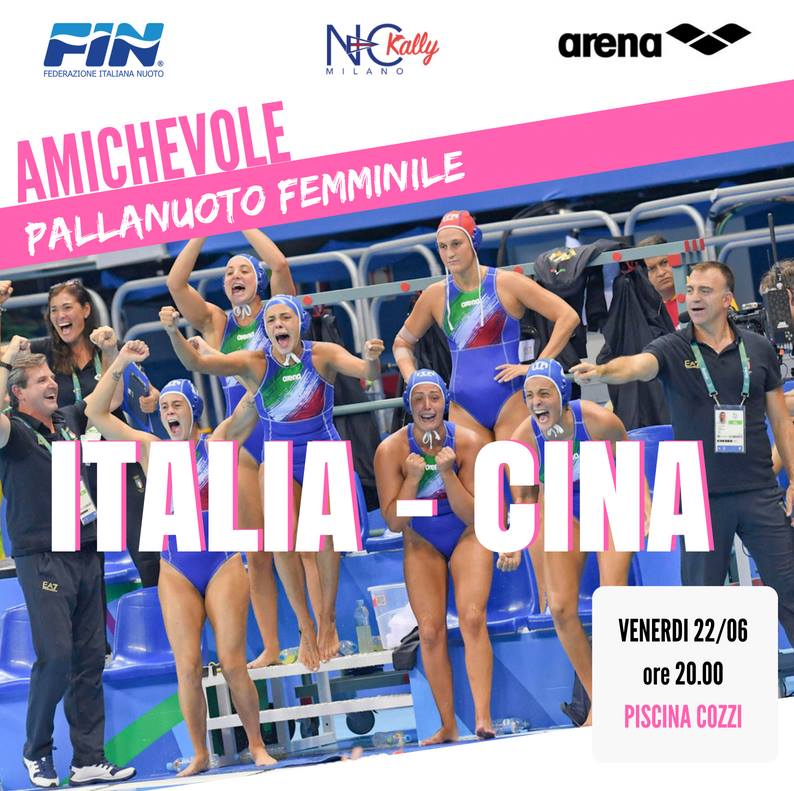 sport_ideas's tweet photo. #SAVETHEDATE
SPORT&IDEAS e @NCMilano_wp vi aspettano Venerdรฌ 22 Giugno alle 20 alla Piscina Cozzi in viale Tunisia 35 per l'amichevole di pallanuoto femminile ITALIA๐ฎ๐น-CINA๐จ๐ณ
Ingresso gratuito!
@FINOfficial_ @arenaitalia
#SPORTIDEAS #KALLYNCMILANO #FIN #WATERPOLO #ITACIN https://t.co/G3fccym18P