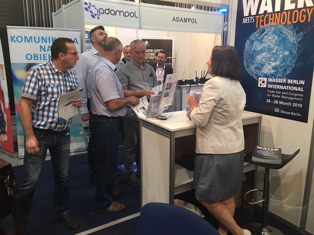 WASSER_BERLIN's tweet photo. WBI @WASSER_BERLIN  meet the WBI-Team at WOD-KAN, Bydgoszcz
5.-7.6.2018, Stand 166.                     https://t.co/OBKSnYaBtP https://t.co/4S8ciy9tjj
