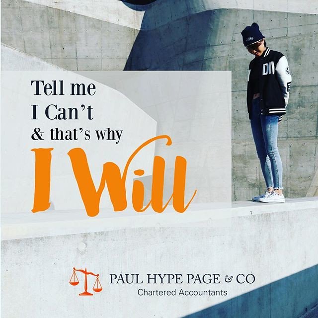 Reposting <a href="/paulhypepage/">paulhypepage</a>:
Never say never, and don't let anyone tell you that you can't do something. Always believe in