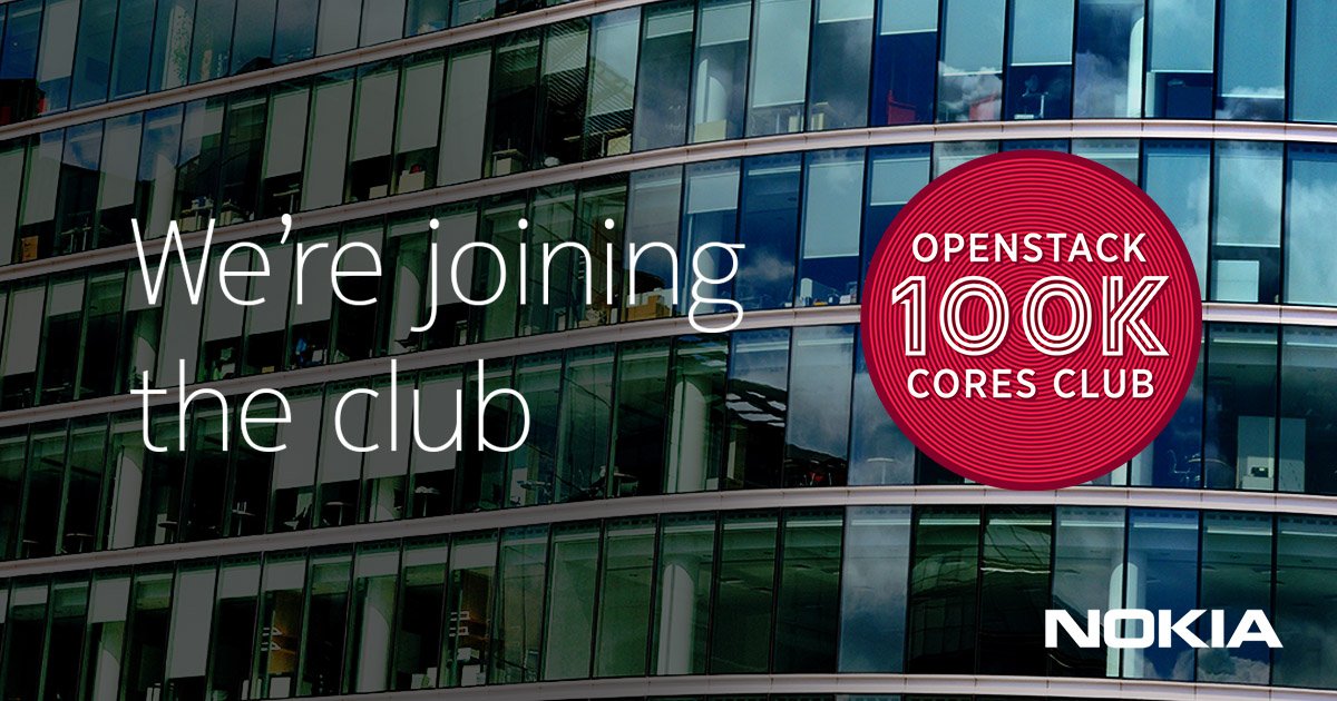 nokiaCloud's tweet image. In today's @OpenStackCEEDay keynote in Budapest we talked about why Nokia joined the @OpenStack #100kcoreclub nokia.ly/2h6GSgR #cloud