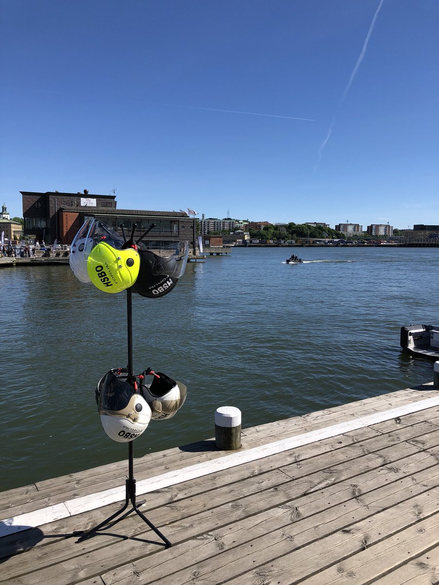 #HSBO An awesome day to come test and try a Gecko on the water in Gothenburg at the High Speed Boat Operation Forum. The Marine Ballistic Helmet will also be on display.