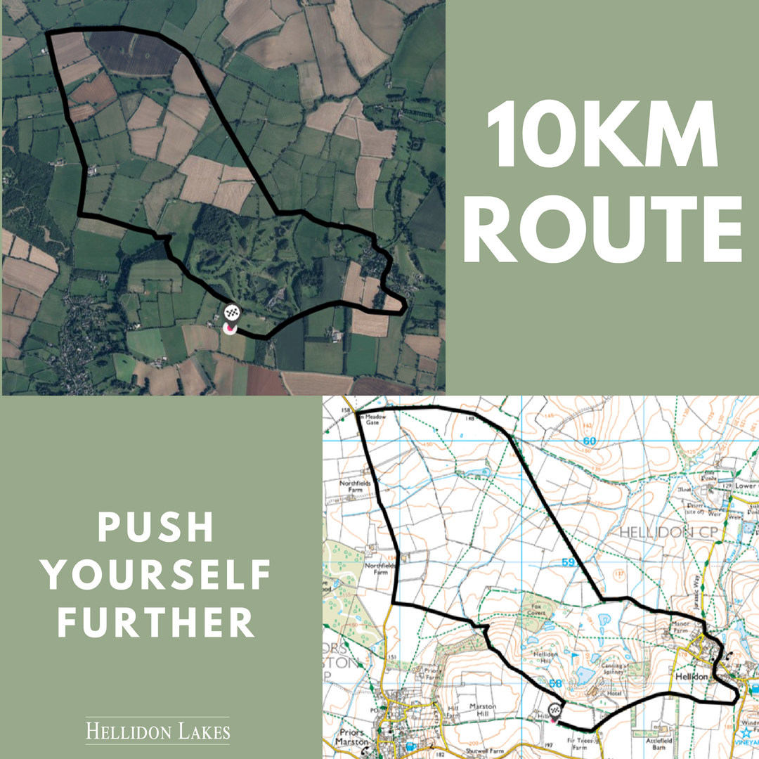 Happy #GlobalRunningDay! Here at Hellidon Lakes we are big advocates for getting outdoors and staying active. If running on the treadmill in our Health Club doesn't sound like your idea of fun, how about taking your workout outside and trying out one of our running routes