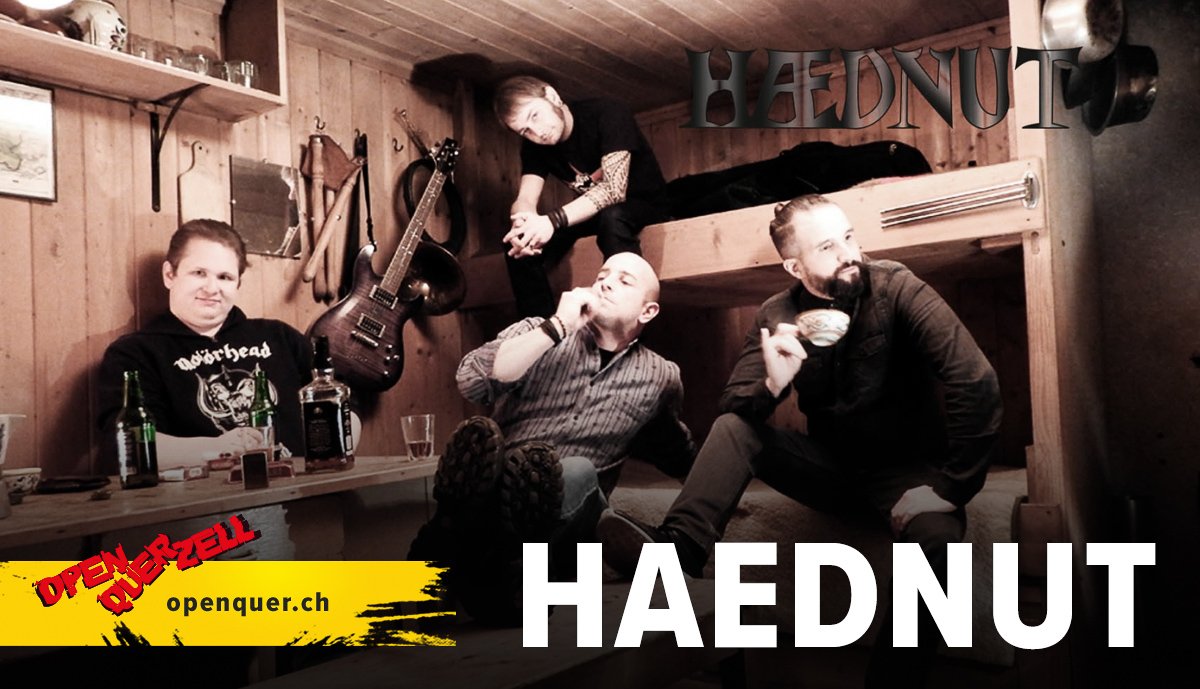OpenQuerZell's tweet photo. :: Headnut ::
Mit Kopfnüssen und #Kickass Power #Rock'n'Roll geht's im #OpenQuer2018 #Line-Up weiter: #Headnut mögen's laut mit einer guten Portion #Bier. Wir finden: Passt perfekt zum #OpenQuer-Freitag! https://t.co/StUM7PdfoG