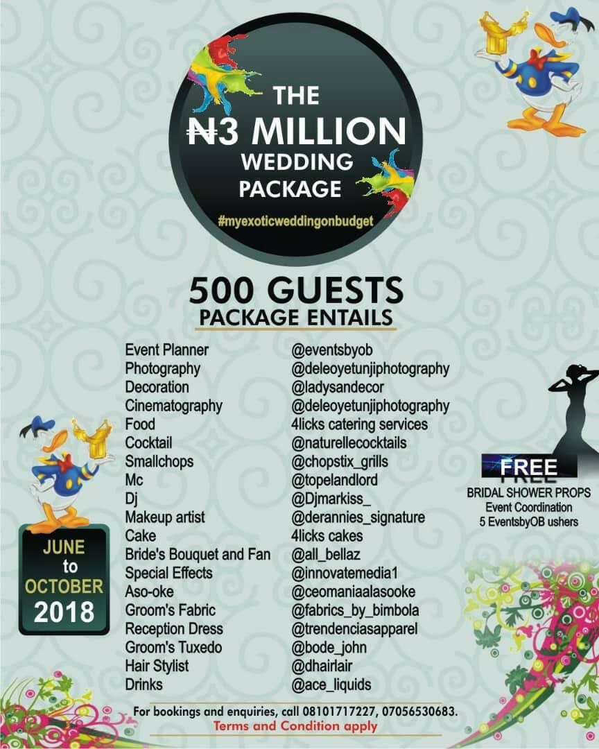 eventsbyob's tweet photo. Are you getting married soon? Let's make your dream wedding a REALITY

Check out our topnotch event vendor!

#events https://t.co/eqd80hBmbK