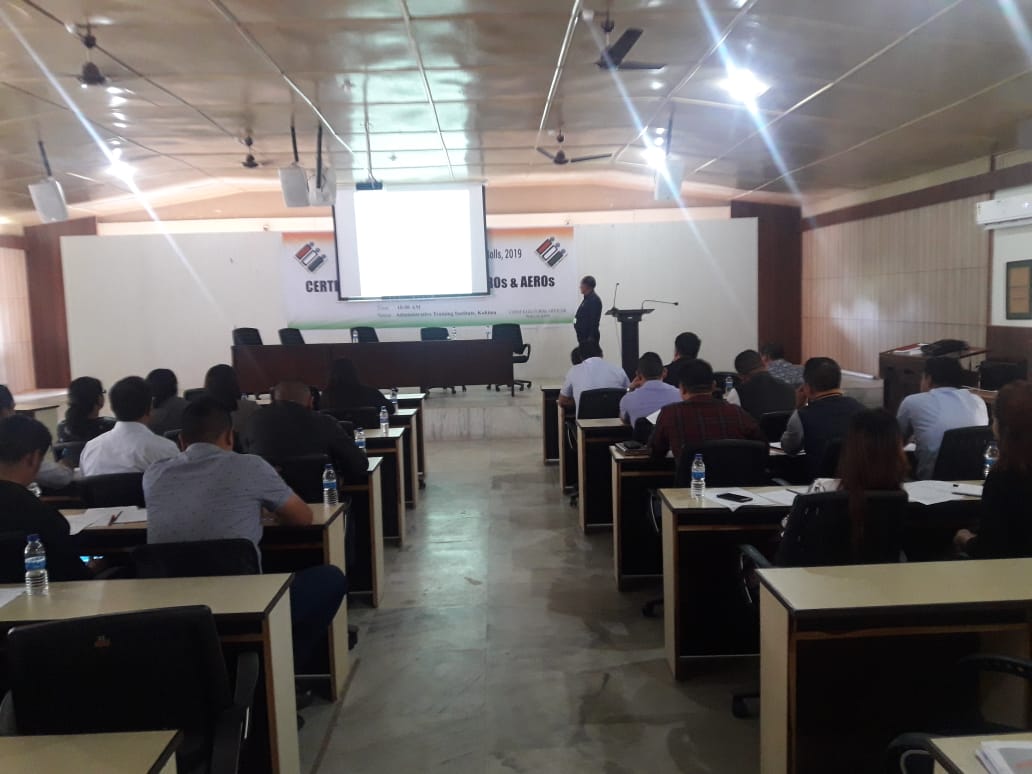 ceonagaland's tweet photo. Special summary revision of photo electoral rolls,2019.

Certification Programme of EROs and AEROs. 

#ceo
#ceonagaland https://t.co/dulB4YNZml