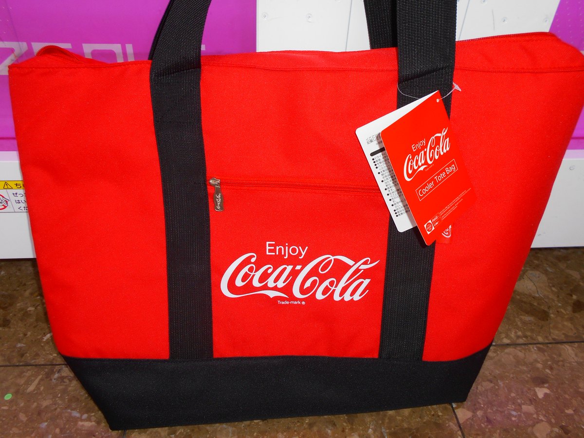 ট ইট র モナコ立川店 景品入荷情報 コカ コーラ 保冷トートバッグ 入荷しました コカ コーラグッズは他にも沢山ありますよ コカ コーラ