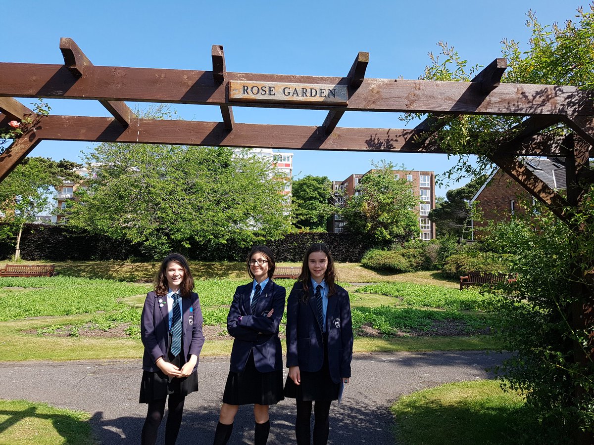 CEIAG_PHS's tweet photo. Sowing the seeds of ideas for Poole Park rose garden @poole_high #beauty #fragrant #phspassion @YE_Dorset @BoroughofPoole https://t.co/ZqJjpoDciA