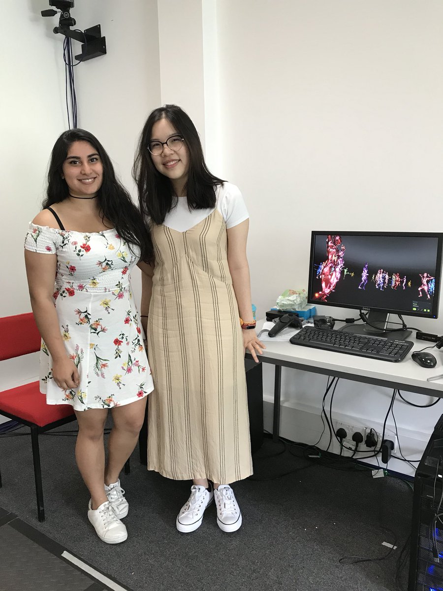 BryonyWhitmarsh's tweet photo. Thank you to the @uopmocap student team who have developed this fantastic VR experience of dances from across the world - Thankyou @VritikaVritika , it’s amazing- looking forward to the launch @UniPortCCI https://t.co/qy5IAe3xCo