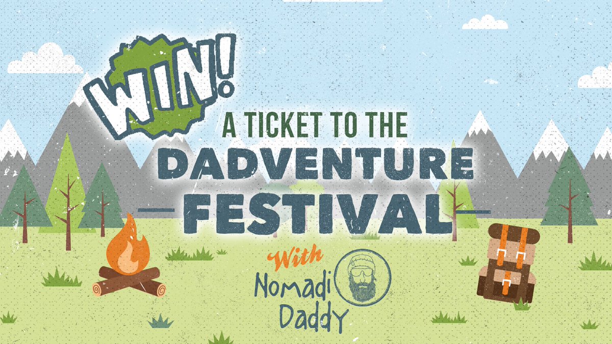 Dad's, I'm hosting an amazing event this summer which YOU could be at. The DADventure Festival is already fully booked, but if you head on over to <a href="/channelmum/">Channel Mum</a>'s Instagram account, they are giving away the final ticket as a Father's Day Gift, which is worth over £1,000