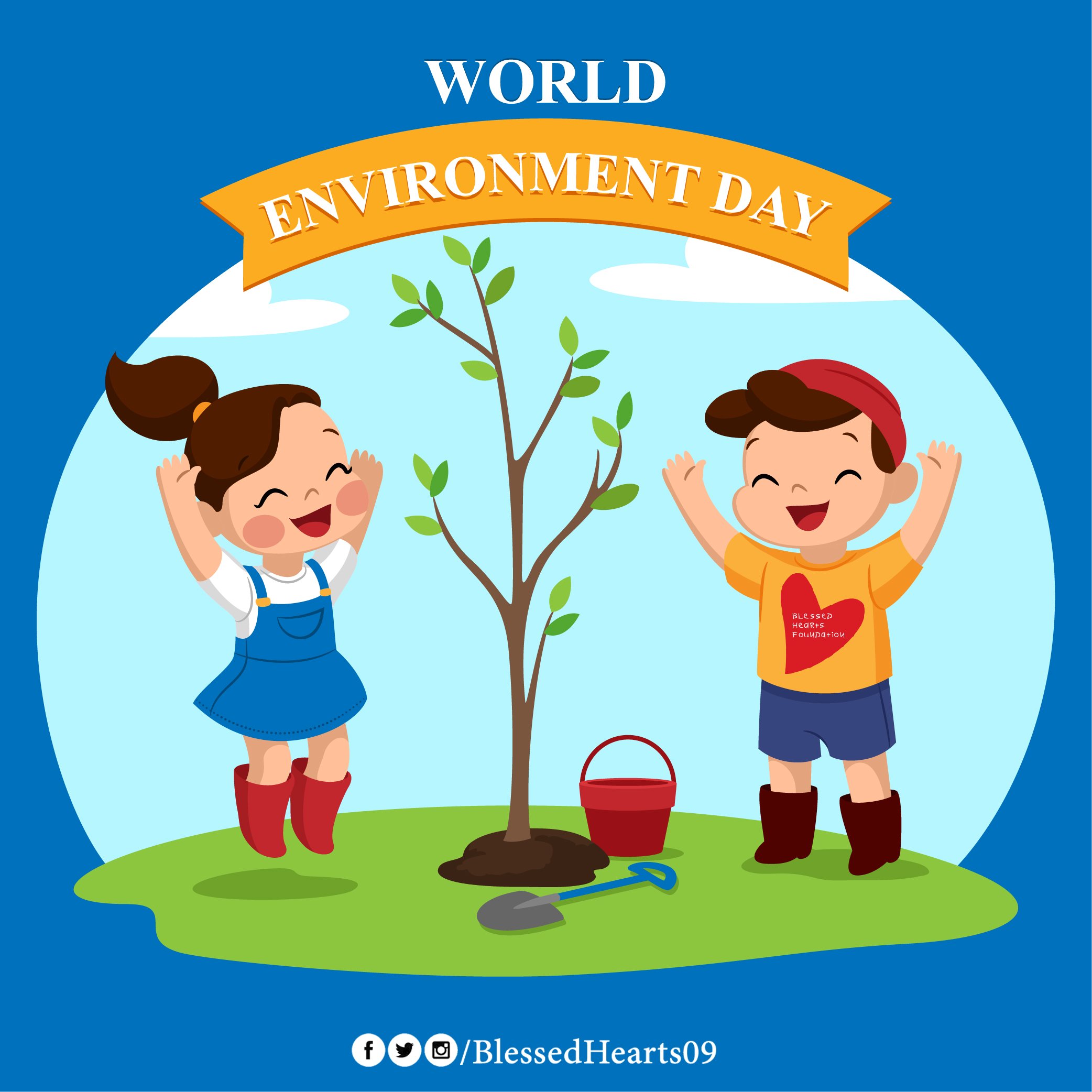 Happy environment Day рисунок