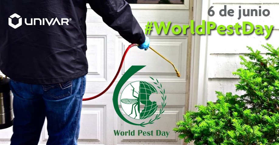 ¿Eres Profesional en #MIP? ¡Muchas felicidades! 
#WorldPestDay
6 de junio, Día Mundial de Concienciación sobre Plagas, es un recordatorio de cómo el Manejo Profesional de Plagas ayuda a proteger nuestra calidad de vida. 
#ProfesionalizaTusConocimientos 
univaresmexico.com