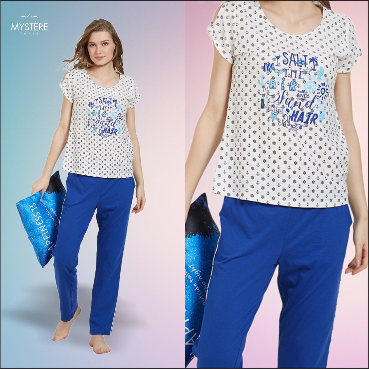 MystereParis's tweet photo. #Sleepwear styles just got better with #MystereParis π Shop for #SummerPrint #Tshirt #PyjamaSet only at https://t.co/ciAoUF6yub
#SpringSummer #print #pyjama #pyjamabuddies #pjs #cute #stylish #loungewear #fashion #comfortable #ootd #shoppping #stylepartner #stylefile #gorgeous https://t.co/KxKKUllmSE