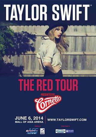 miaamoreswift's tweet photo. this night was one to remember. four years later and i am still waiting for you. @taylorswift13 , please come visit us soon. #4YearsOfRedTourMNL (not my pics) https://t.co/poTYlBFvAi