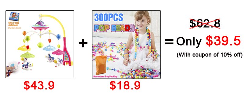 mini_tudou's tweet photo. @PBnWhine  we have promotion of Buy one get one free!! If you purchase the crib mobile,and add beads toys in comments, it will be free!!
https://t.co/yW4zFDRlf5
Could you pls help us to post this massage in your twitter,thank you!!!! https://t.co/IyjytUQiHB