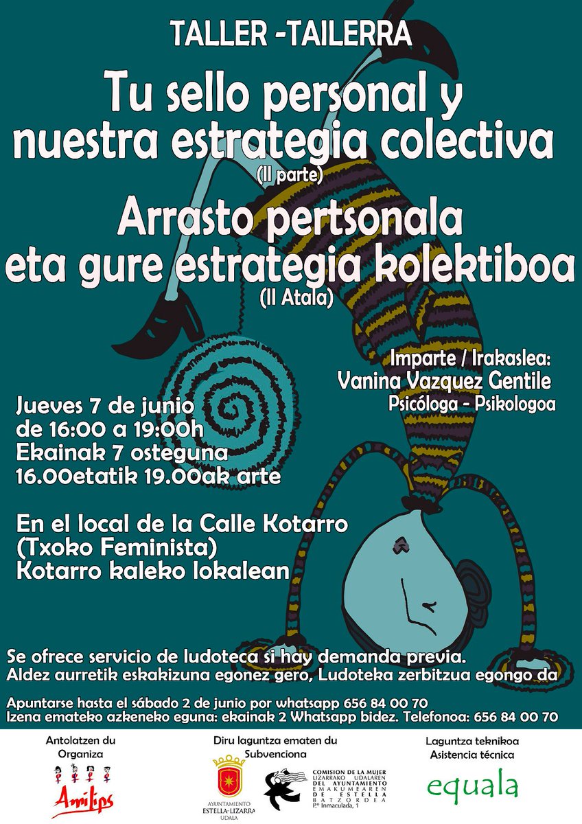 Organiza: AMILIPS 
Antolatzailea: AMILIPS #Amilips #Estella