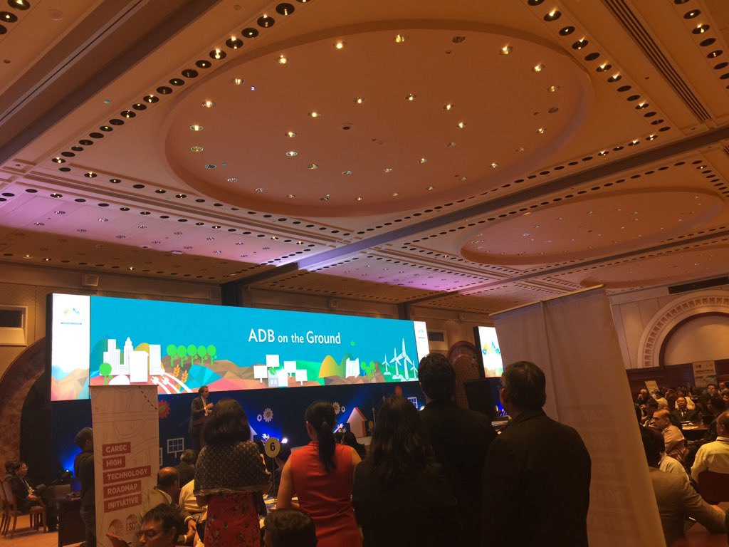 Speed dating with <a href="/ADB_HQ/">Asian Development Bank</a>, learning about successful projects on the ground #ACEF2018