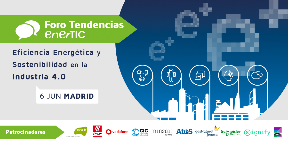 En breve comenzamos el #ForoenerTIC #EficienciaEnergética y #Sostenibilidad en #Industria4.0. Comparte tus impresiones en Twitter ow.ly/PDi430khSrx