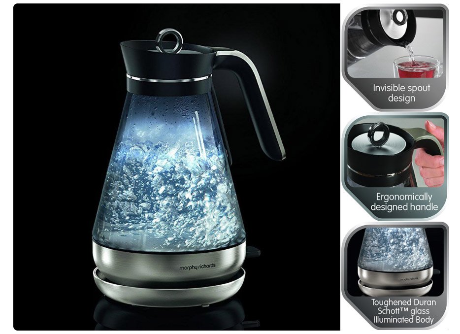 PowerDirectUK's tweet image. #WinItWednesday! Enter our #Free #Competition #Giveaway for a Chance to #Win a Morphy Richards Redefine Glass Kettle. Simply #Retweet &amp;amp; #Follow @PowerDirectUK