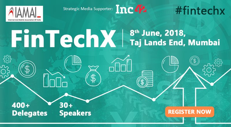 Inc42's tweet image. #FinTechX: A conference, conceptualized to
bring the industry players together to discuss the innovations and dissect the implications of technologies.

Details: 4-2.co/2Ji2vt6

@IAMAIForum