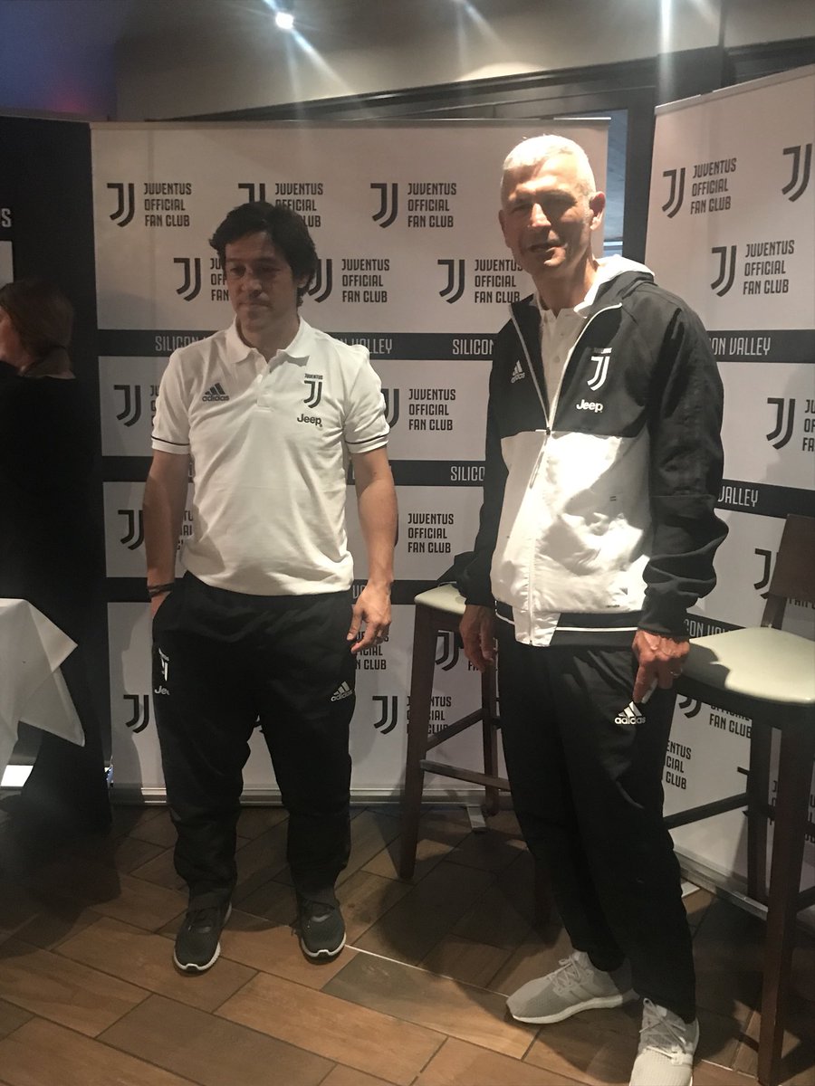 spp_sf's tweet photo. Che serata con #camoranesi e #ravanelli in #California ⚪️⚫️ #finoallafine #mi7h https://t.co/l629jkKClp