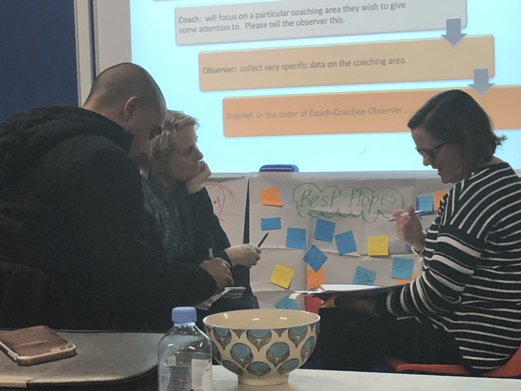 MsRatusau's tweet image. “Coaching is unlocking a person’s potential to maximize their own performance. It is helping them to learn rather than teaching them.” Thank you @penpad26 &amp;amp; @gcieducation for guiding us to our coaching potential #growthmodel #GrowthMindset #GameChanger @MsLindsay9 @camthomson16