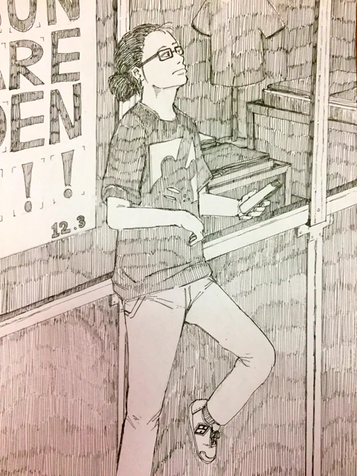 途中から何描いてるかわからなくなった
#絵描きさんと繋がりたい 
#絵描きさんとつながりたい 
#アナログ絵描きさんと繋がりたい 