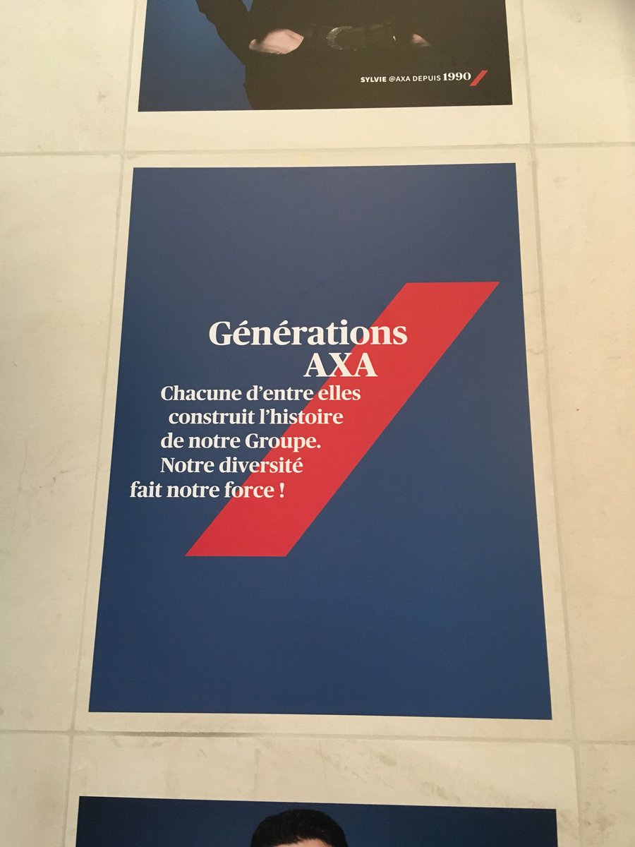Jacques2Peretti's tweet photo. Fier de faire partie de ce collectif d’hommes et de femmes engagés au jour le jour pour apporter à notre compagnie un supplément d‘âme et de réussite #GénérationsAXA @AXAFrance #OneAXA #Diversité https://t.co/g4SEvFJjSL