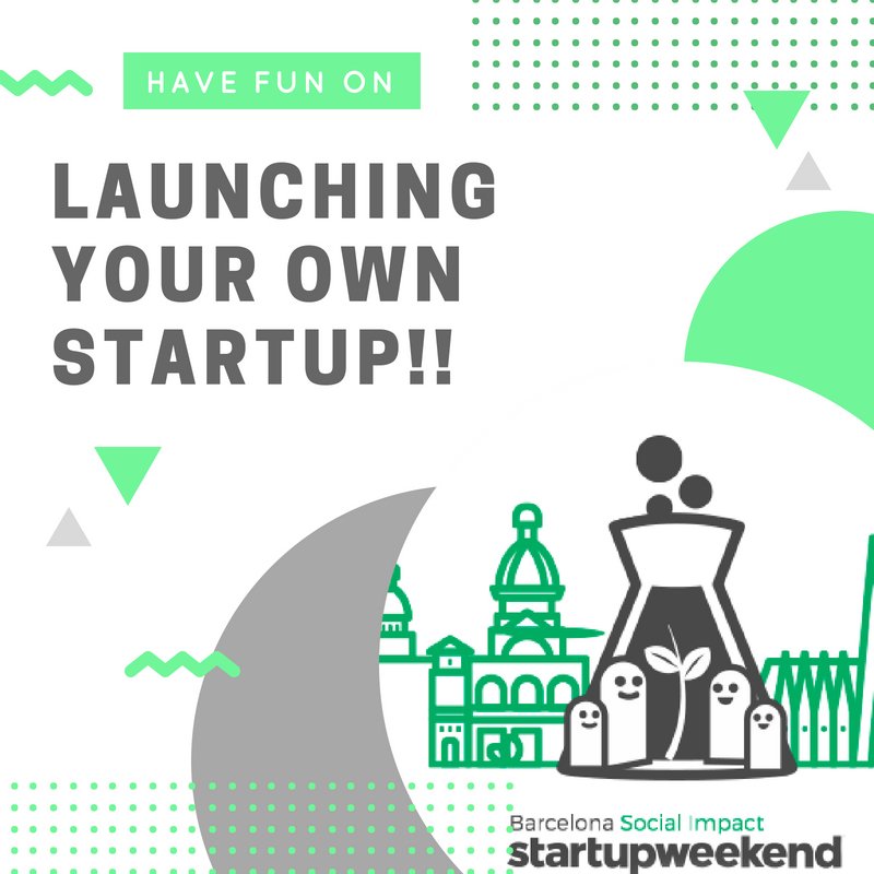 sw_bcn's tweet photo. Have fun on launching your own startup! #impactingbcn #startup #startupweekendbcn #businessopportunity 

https://t.co/YeiWpCLgij https://t.co/68bXYpIkCq