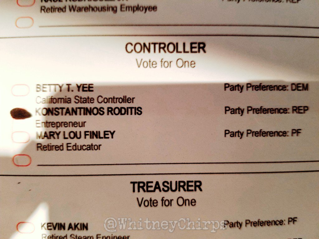 WhitneyChirps's tweet photo. I'll never throw my hands up &amp; stop fighting for what I believe is best for #CaliforniaPrimary2018 , just as I never turned my back on @realDonaldTrump ! Doing what's best isn't always popular, &amp; I'm OK with that!
#MCGA #California #CaliforniaCounts #maga #MAGA2018 #ElectionDay https://t.co/gjCn6OcSbi