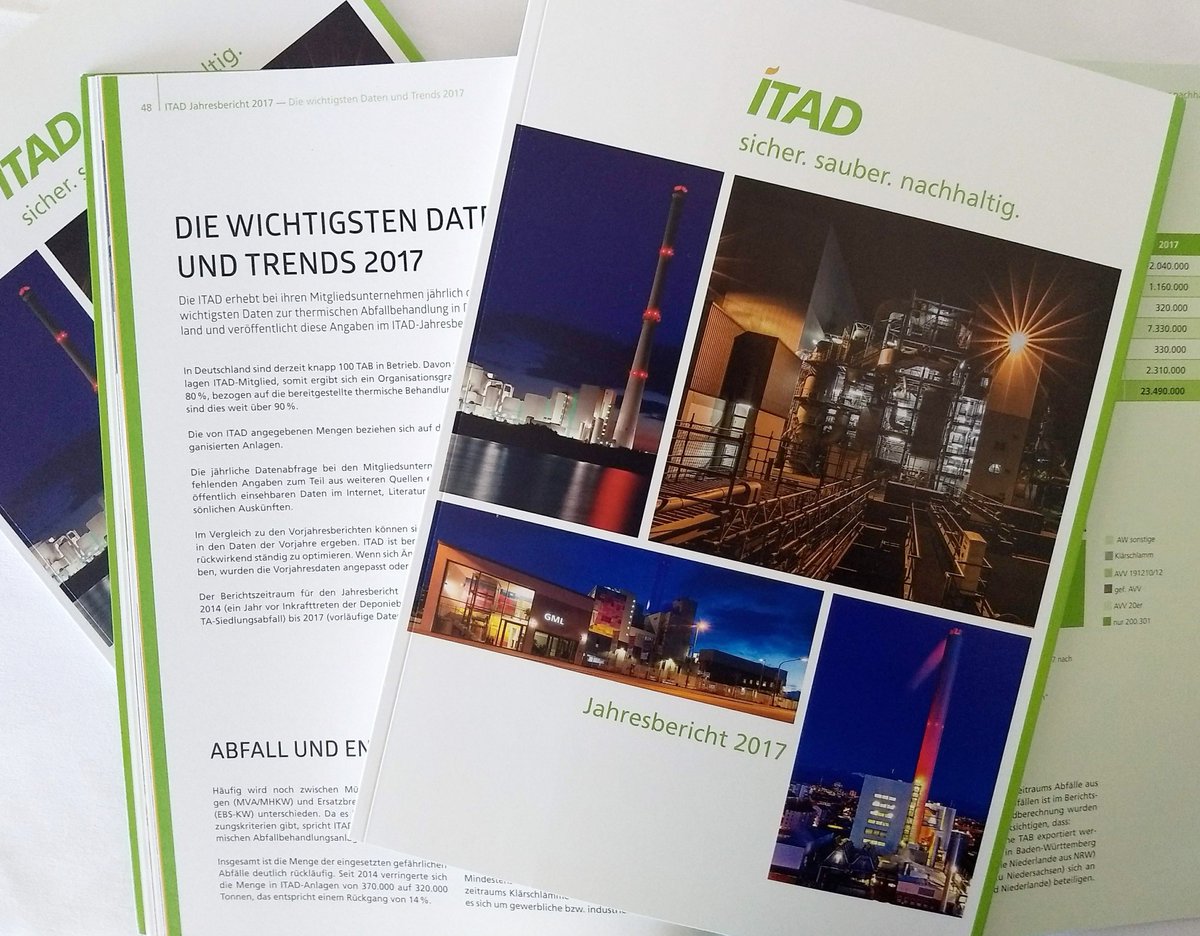 AhnenEnkel's tweet photo. Fresh: Der itad Jahresbericht 2017 mit den aktuellen Daten der Abfallwirtschaft ist da - made by AhnenEnkel https://t.co/wrsPcF8qfq