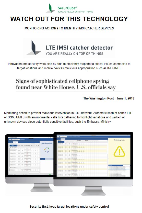 securcube's tweet photo. OUR BRAND-NEW SOLUTION FOR NATIONAL SECURITY.
The WatchDog of your BTS network.
Contact us: sales@securcube.net 
Website: https://t.co/DrdgQx59Hj 
#antimsicatcher #nationalsecurity #digitalforensics https://t.co/RoWkD6M2Uf