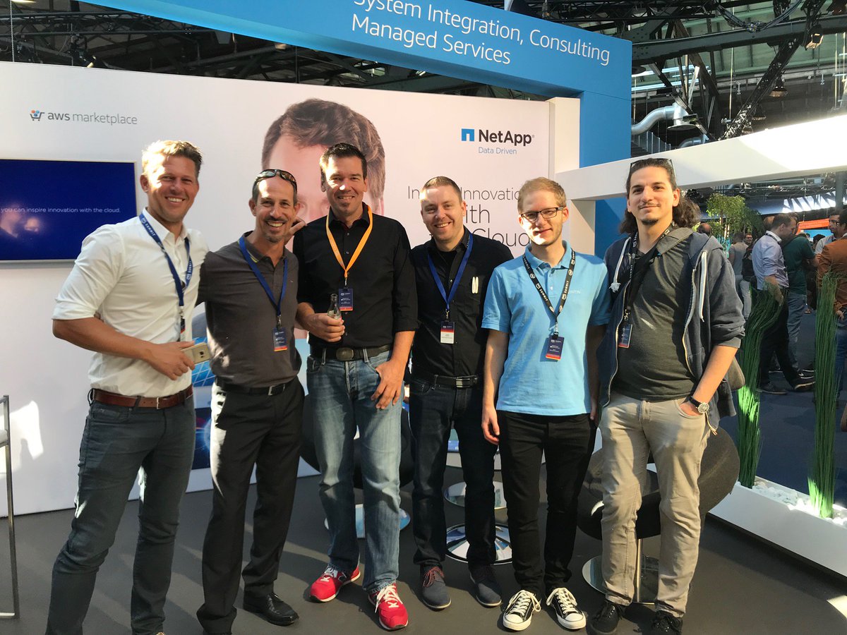 VINTIN_GmbH's tweet photo. Let's get it started. We look forward to 2 
exciting days with @NetAppEMEA at the #AWSSummit2018 in Berlin! Come around.
#forinet #NetApp #vintin #AWSSummit2018 https://t.co/TqOrvYdCs5