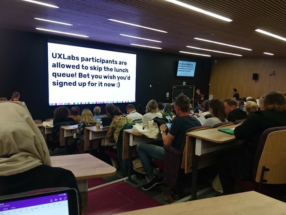 Steph_Kelly's tweet image. Ready for the start of #uxlibs!