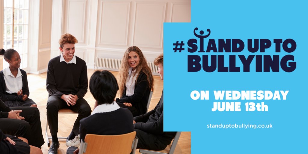 educationgovuk's tweet photo. #Teachers - download your @AntiBullyingPro #StandUpToBullying pack and see how you and your school can get involved on Wednesday 13 June. https://t.co/0TpXMY0dhd https://t.co/WXVS4eYUeJ