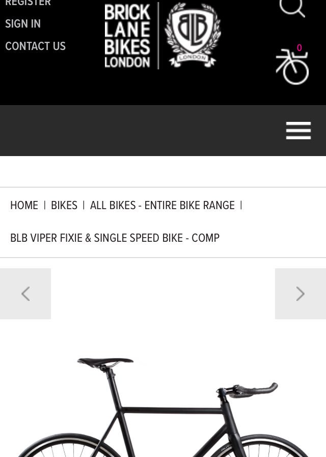 BriggsCampaign's tweet photo. Good morning @bricklanebikes My wife was killed in a collision with a no brake fixie. The defendant claimed to not know they were illegal. Please could you remove images like this or amend to show the front brake? This will help to avoid doubt in the future. Thanks #kimbriggs https://t.co/AKDaTpCwBT